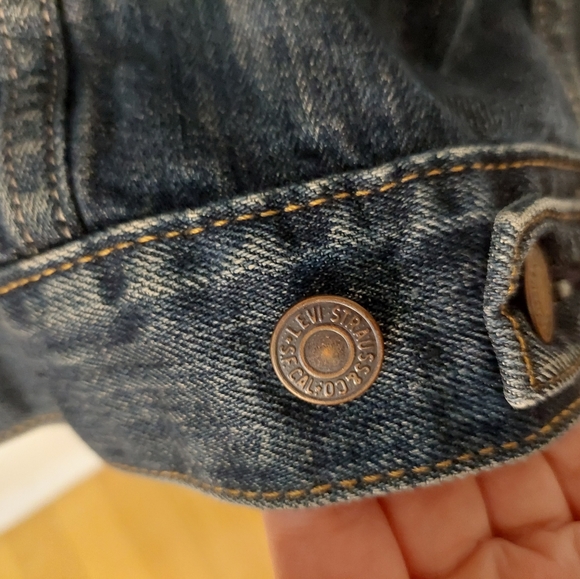 Traditional Levi Jacket - Vintage Men's Denim Levi Strauss Red Label - Picture 8 of 10